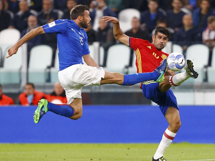 Italia vs Spanyol Sama Kuat