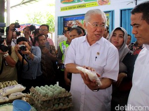 Mendag Enggar Merapat ke Kantor Amran Bahas Pangan