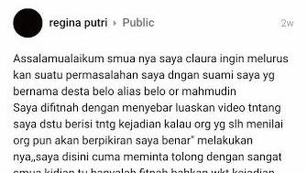 Tutut injak bayinya. (Foto: capture google+ Regina Putri)