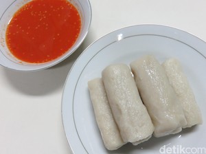 By Chef Eddrian Tjhia: Ini Dia Pempek Cuko Merah dan Kue Lapis Ijo Khas Bangka