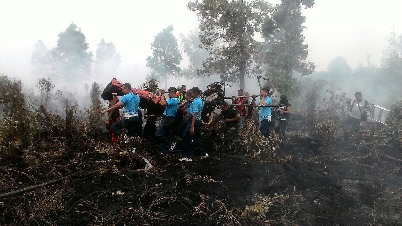Foto: Dok Satgas Udara Kebakaran Hutan dan Lahan