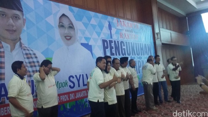 Resmikan Timses, Agus Harimurti: Mari Kerja Keras di Pilgub DKI