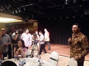 Ditemani Maia, Ahok Ajak Siswa SMP Nonton Film Guru Bangsa Tjokroaminoto