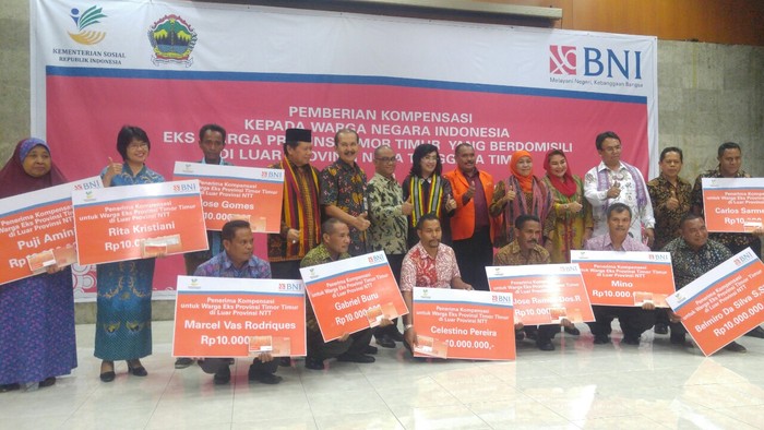4.736 Kepala Keluarga WNI Eks Timor Timur Terima Kompensasi Rp 10 Juta