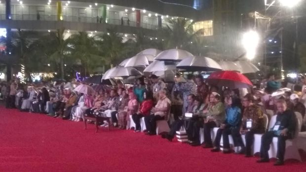  Pembukaan TAFISA World Sport for All Games 2016 di Ancol, Sabtu (8/10/2016) yang dihadiri Wapres Jusuf Kalla di Ancol, Sabtu (8/10/2016). Foto: Andhika Prasetia-detikcom