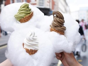 Kini Giliran London Menikmati Tren Es Krim Cotton Candy