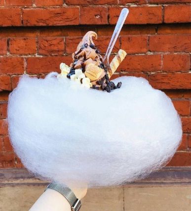 Kini Giliran London Menikmati Tren Es Krim <i>Cotton Candy</i>