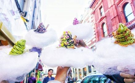 Kini Giliran London Menikmati Tren Es Krim <i>Cotton Candy</i>
