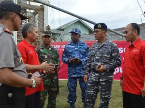 Rayakan HUT TNI ke-71, Telkomsel Bantu TNI Jaga Perbatasan