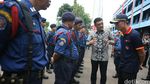 Wagub Djarot Cek Kesiapan Petugas Pemadam Kebakaran