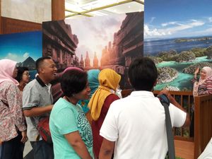 Foto di Photo Booth GATF, Bisa Dapat Tiket Gratis ke Bali!