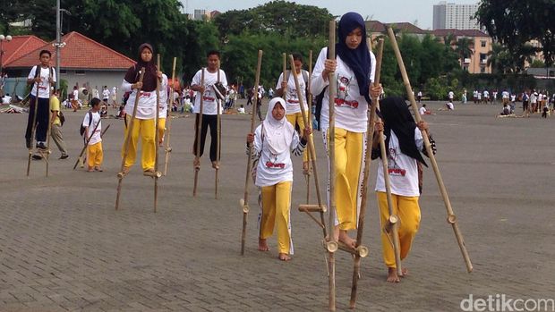 Egrang TAFISA di Kemayoran