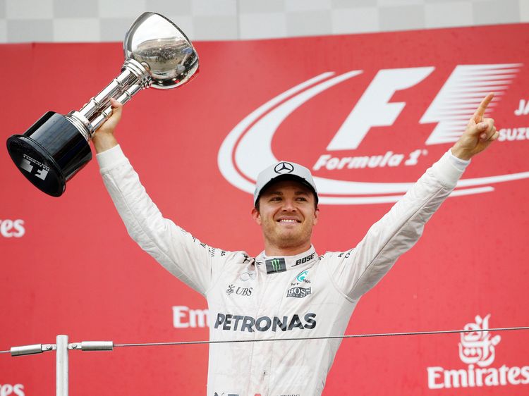Rosberg Menangi GP Jepang