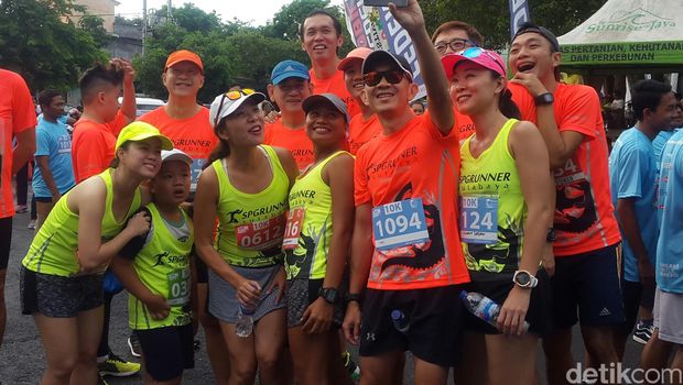 Ribuan Peserta di Banyuwangi International Run 2016/ Putri detikcom