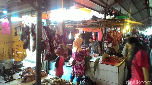 Pedagang: Harga Beras, Bawang, dan Daging Sapi Stabil