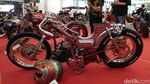 Jejeran Motor Pemenang Honda Modif Contest Mejeng di Kustomfest