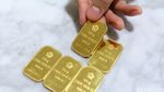 Harga Emas Stagnan di Rp 599.000/gram