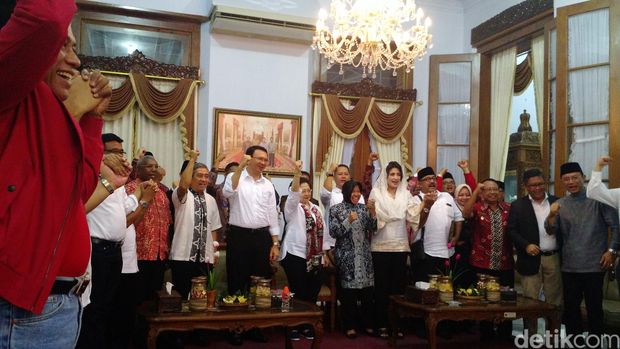 Megawati dan Ahok di Blitar
