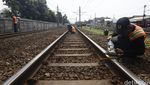 PT KAI Tingkatkan Perawatan Rel Kereta Api