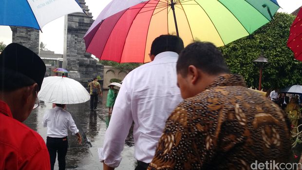 Megawati dan Ahok di Makam Bung Karno (Foto: Danu Damarjati/detikcom)