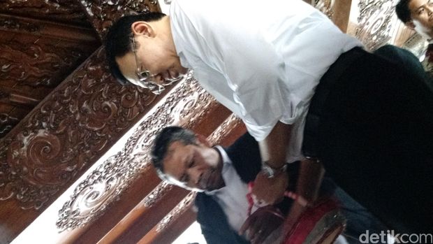 Megawati dan Ahok di Makam Bung Karno (Foto: Danu Damarjati/detikcom)