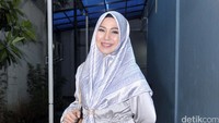 Puput Melati saat ditemui di Gedung Trans TV, Kapten Tendean, Jakarta Selatan pada Senin (10/10). Pool/Noel/detikFoto.