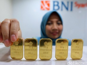 Harga Emas Antam Lompat ke Rp 660.000/Gram