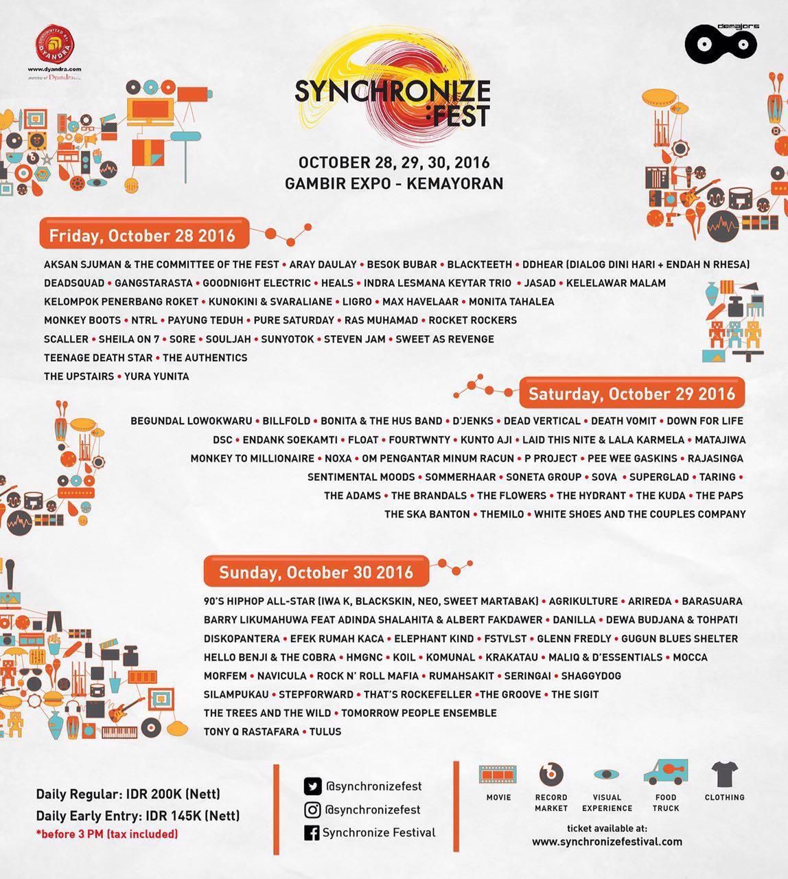 Cihuy! Rhoma Irama Bakal Tampil di Synchronize Fest
