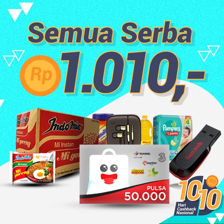 Promo Serba Rp 1.010, Semua Pasti Kebagian !