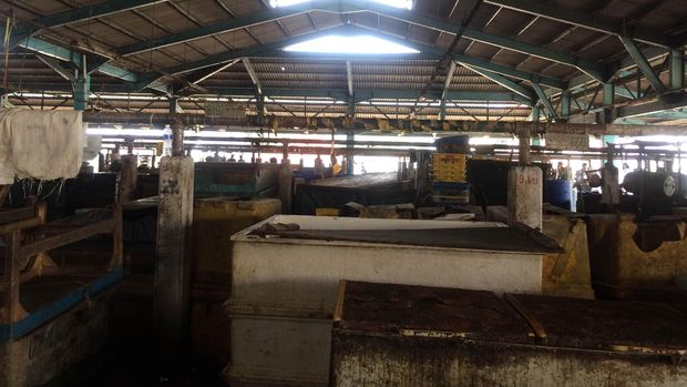 Sepinya Pusat Pelelangan Ikan Muara Baru karena Mogok Massal Pedagang 