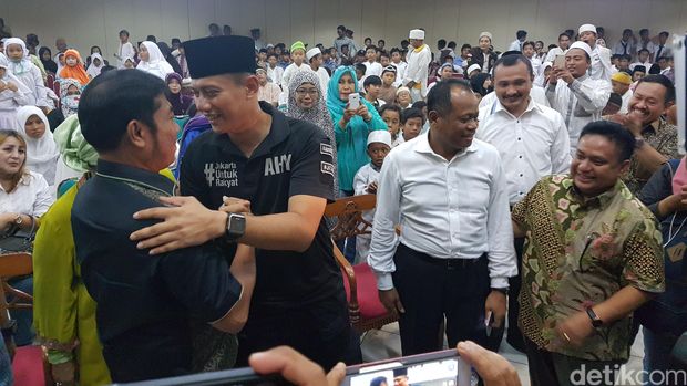 Lulung di acara Agus Yudhoyono dan Sylviana Murni (Foto: Yudhistira Amran Saleh/detikcom)