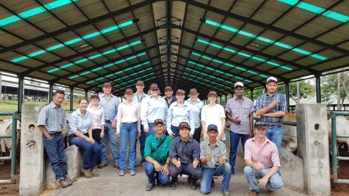 Peternak Australia Kunjungi Fasilitas Industri Sapi di Indonesia