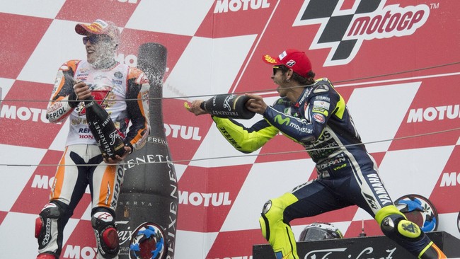 Mereka yang Jadi Juara Dunia di Motegi: Stoner, Rossi, dan Marquez