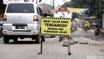 Perbaikan Jalan di Bojongkulur Bogor