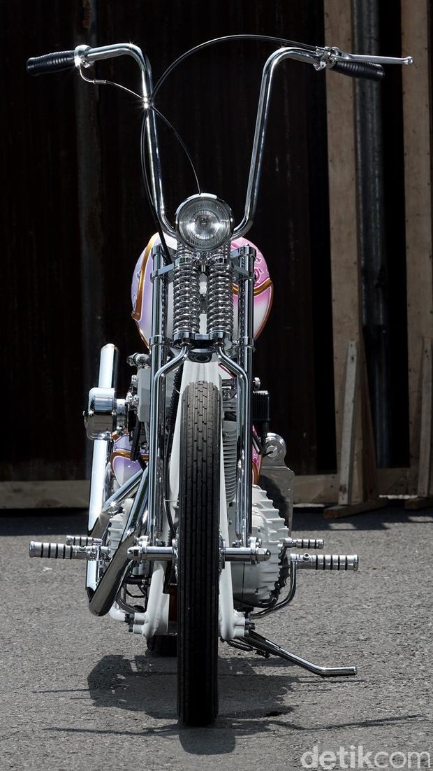 Kebo Bule, Motor Modif Terinspirasi dari Budaya Cirebon