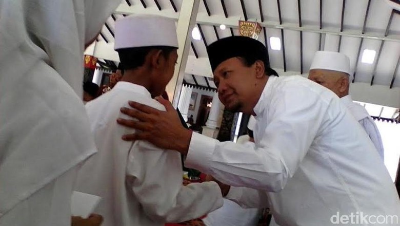 Ini Pesan Bupati Irsyad kepada Anak-anak Saat Hujan