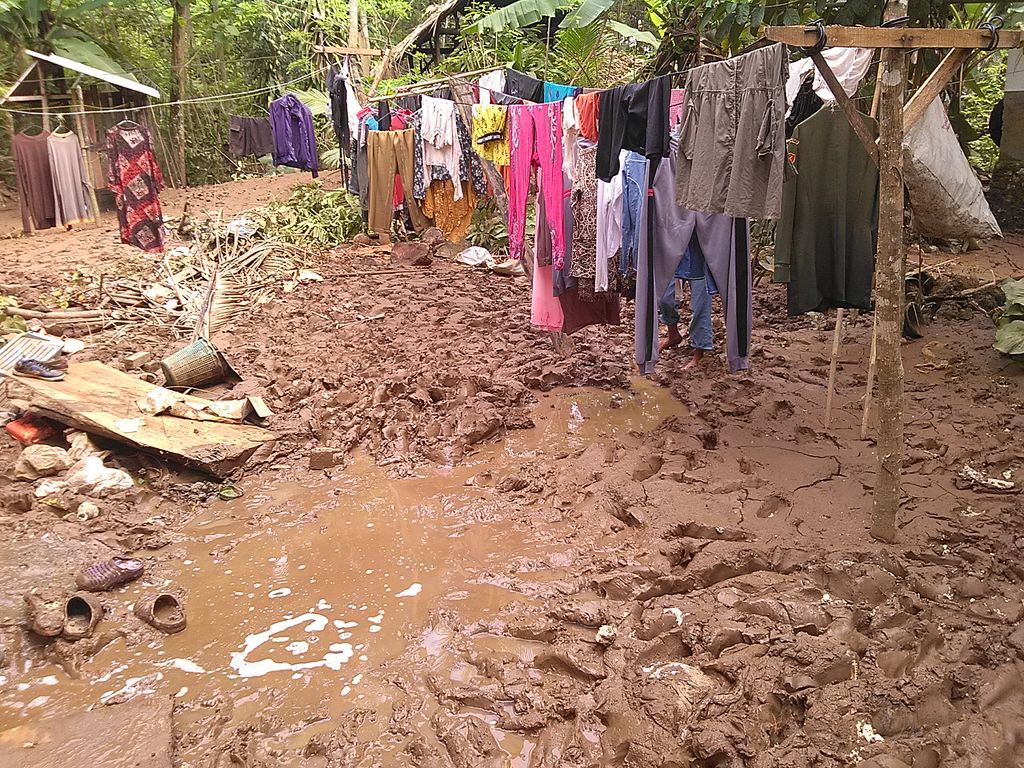 Begini Kondisi Pasca Banjir di Desa Putrapinggan Pangandaran