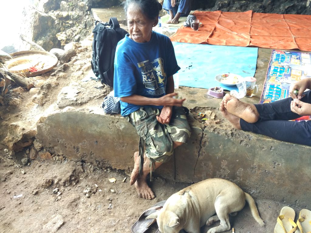 Mbah Kijem dan Bambang (Foto: Sukma IP/detikcom)