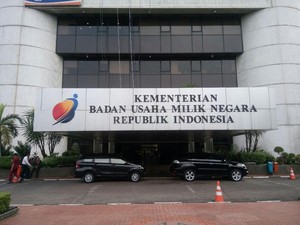 Rini Kumpul Bareng Bos-bos BUMN Rayakan Ultah Kementerian