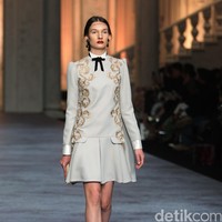 Koleksi terbaru dari brand Sebastian Red & Sebastian Sposa, dengan mengusung tema ARISTOCRAT bertempat di Ballroom The Ritz-Carlton Pasific Place. Jakarta. [Foto Mohammad Abduh/Wolipop]