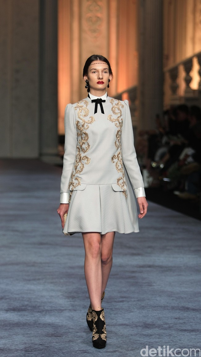 Koleksi terbaru dari brand Sebastian Red & Sebastian Sposa, dengan mengusung tema ARISTOCRAT bertempat di Ballroom The Ritz-Carlton Pasific Place. Jakarta. [Foto Mohammad Abduh/Wolipop]