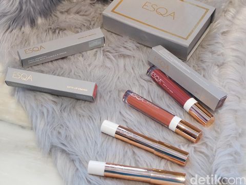 Brand Lokal ESQA Rilis Lipstik Matte Warna Coklat Coral dan Merah Gelap