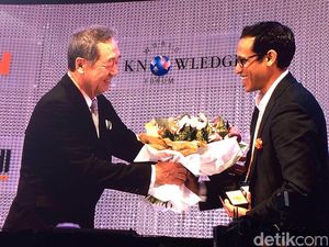 Bos Go-Jek Terima ASEAN Entrepreneur Award di Seoul