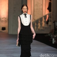 Koleksi terbaru dari brand Sebastian Red & Sebastian Sposa, dengan mengusung tema ARISTOCRAT bertempat di Ballroom The Ritz-Carlton Pasific Place. Jakarta. [Foto Mohammad Abduh/Wolipop]