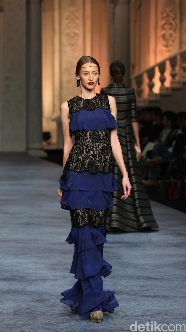 Koleksi terbaru dari brand Sebastian Red & Sebastian Sposa, dengan mengusung tema ARISTOCRAT bertempat di Ballroom The Ritz-Carlton Pasific Place. Jakarta. [Foto Mohammad Abduh/Wolipop]