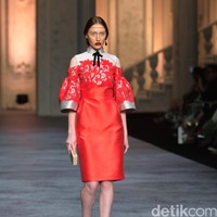 Koleksi terbaru dari brand Sebastian Red & Sebastian Sposa, dengan mengusung tema ARISTOCRAT bertempat di Ballroom The Ritz-Carlton Pasific Place. Jakarta. [Foto Mohammad Abduh/Wolipop]