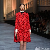 Koleksi terbaru dari brand Sebastian Red & Sebastian Sposa, dengan mengusung tema ARISTOCRAT bertempat di Ballroom The Ritz-Carlton Pasific Place. Jakarta. [Foto Mohammad Abduh/Wolipop]