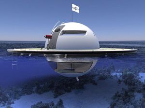Di Masa Depan, Kapal Yacht Bentuknya Seperti UFO