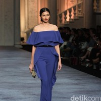 Koleksi terbaru dari brand Sebastian Red & Sebastian Sposa, dengan mengusung tema ARISTOCRAT bertempat di Ballroom The Ritz-Carlton Pasific Place. Jakarta. [Foto Mohammad Abduh/Wolipop]