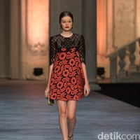 Koleksi terbaru dari brand Sebastian Red & Sebastian Sposa, dengan mengusung tema ARISTOCRAT bertempat di Ballroom The Ritz-Carlton Pasific Place. Jakarta. [Foto Mohammad Abduh/Wolipop]